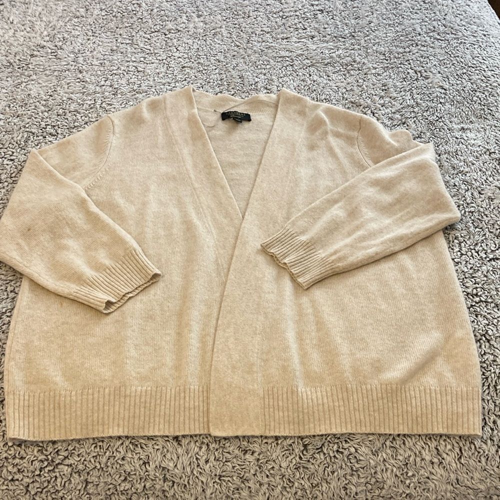 CHARTER CLUB L Luxury  100% Cashmere Sweater